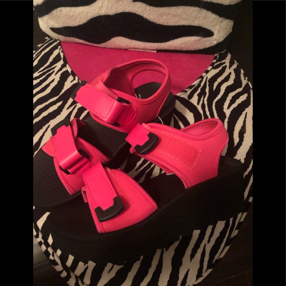 Platform summer sandals